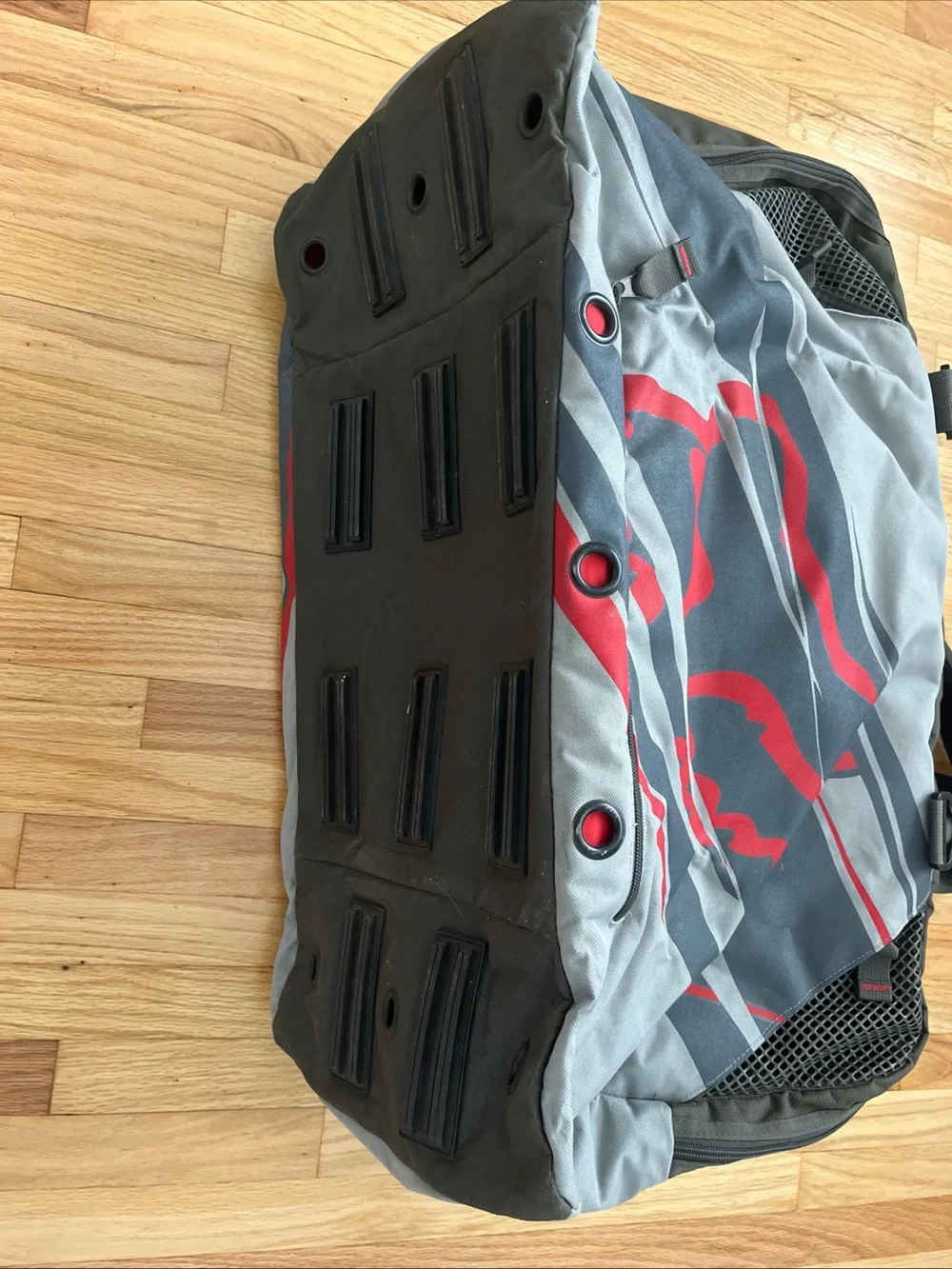 Fox Racing Motocross Canvas Duffle Bag Large With Straps ~27in X 12in X 13in